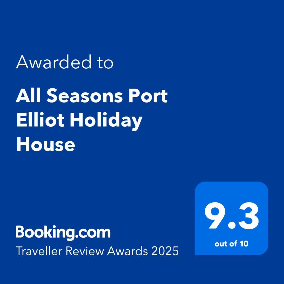 All Seasons Port Elliot Holiday House Екстериор снимка